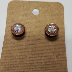 Handmade bullet earrings